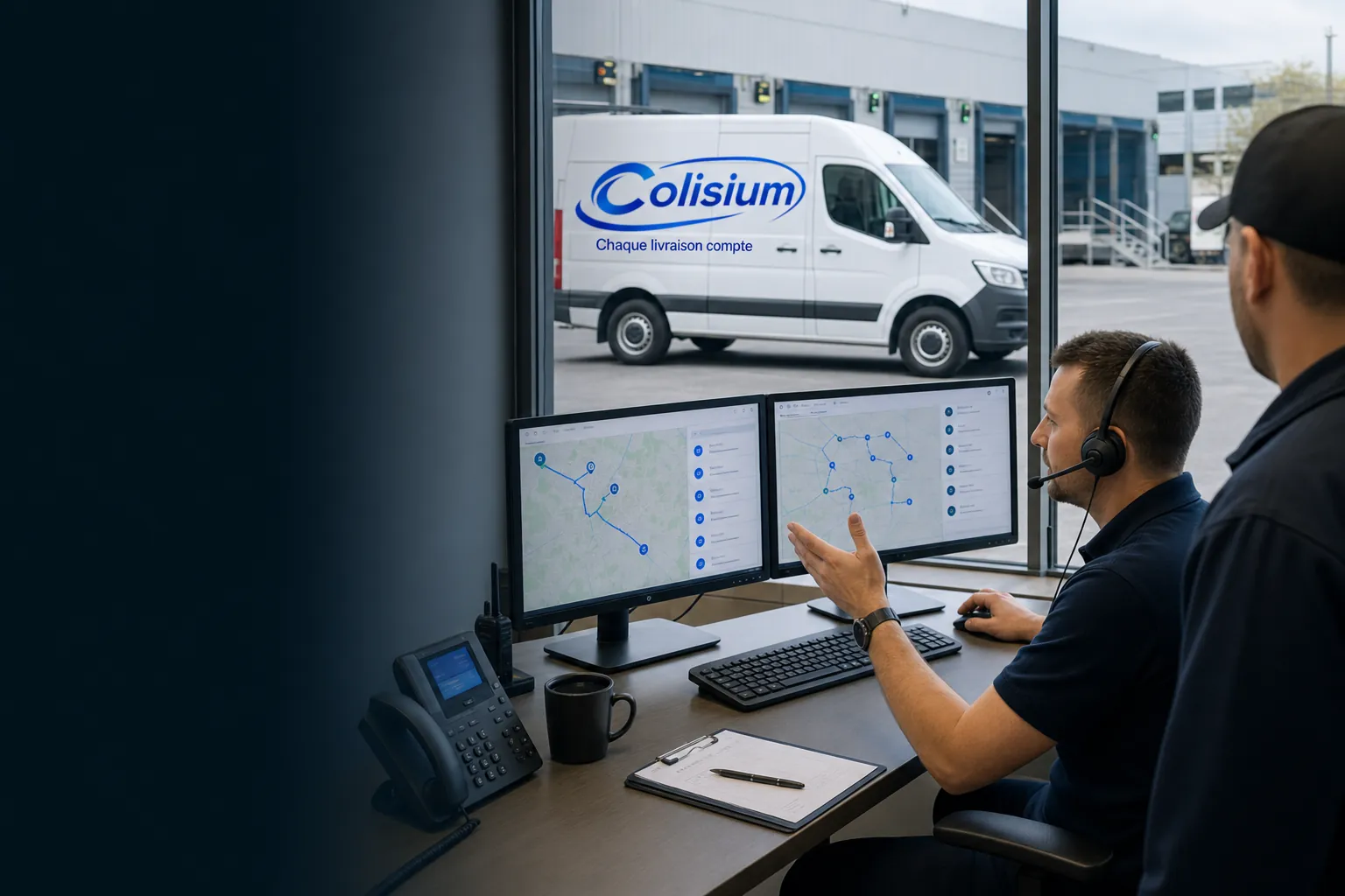 Pilotage des expéditions depuis le centre opérationnel Colisium