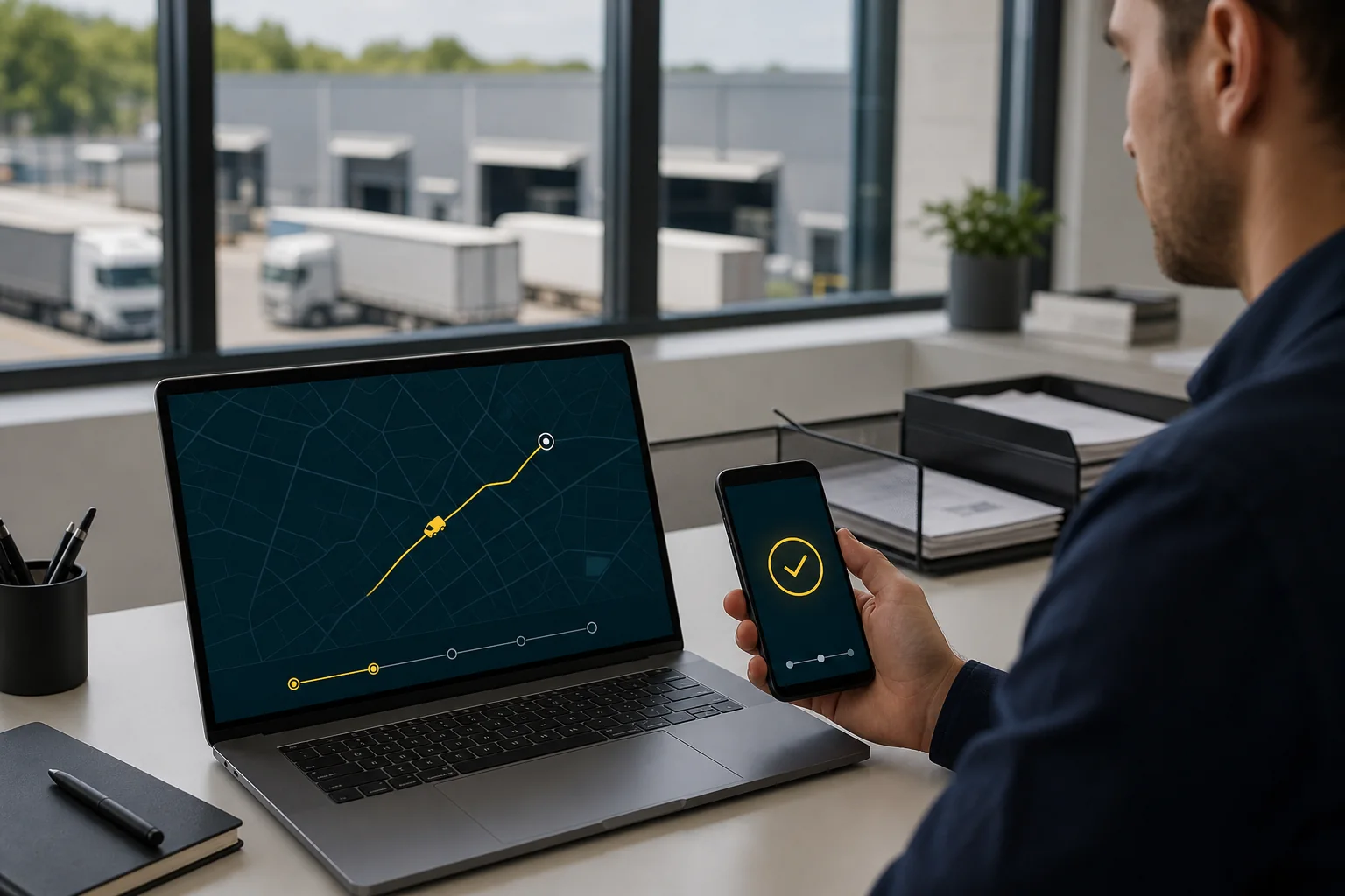 Interface de suivi Colisium Pulse